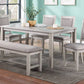 Gray 6 PC dining set