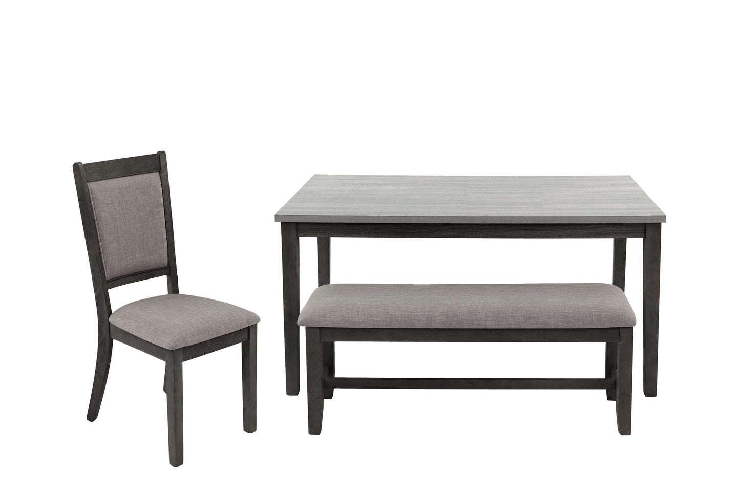 Gray 6 PC dining set