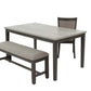 Gray 6 PC dining set