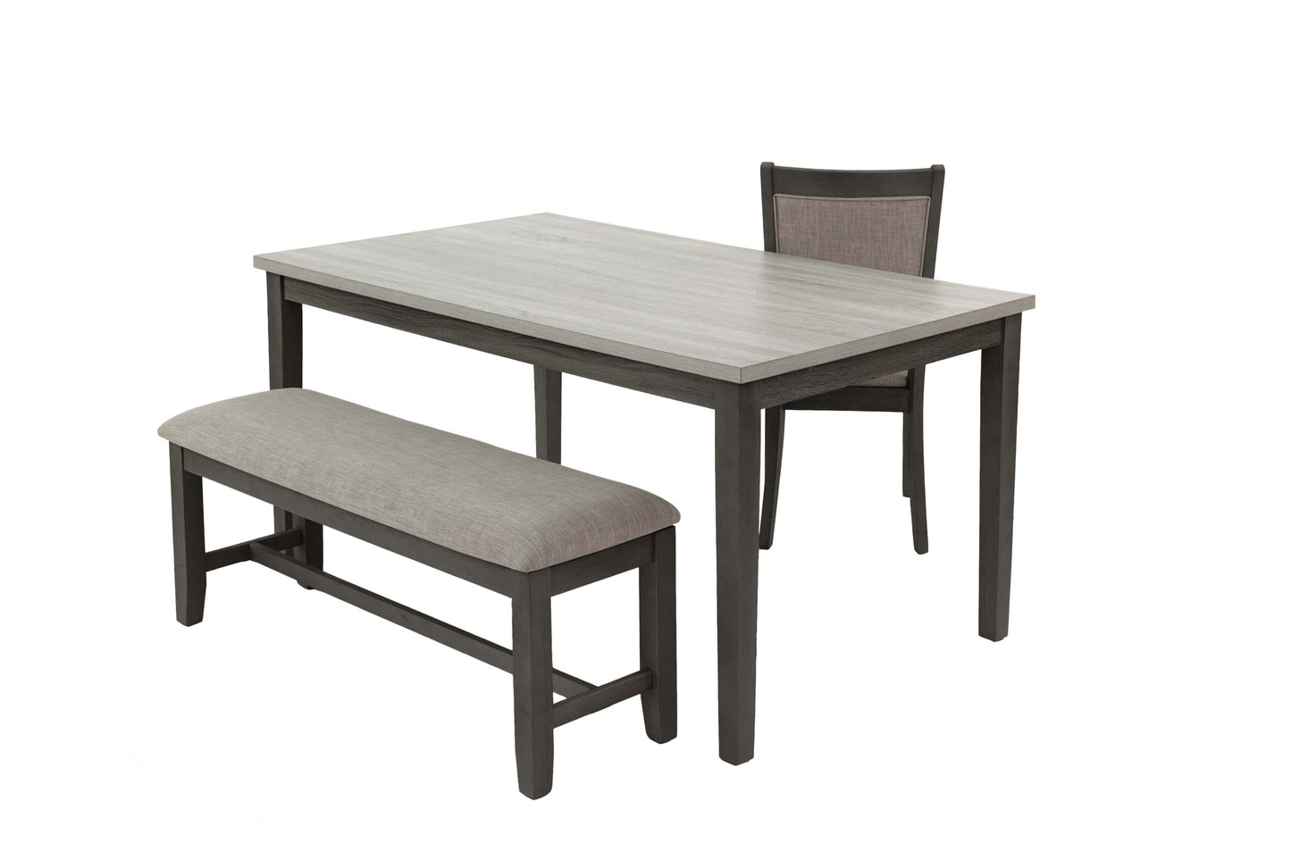 Gray 6 PC dining set