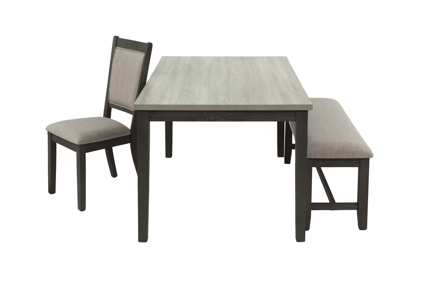 Gray 6 PC dining set