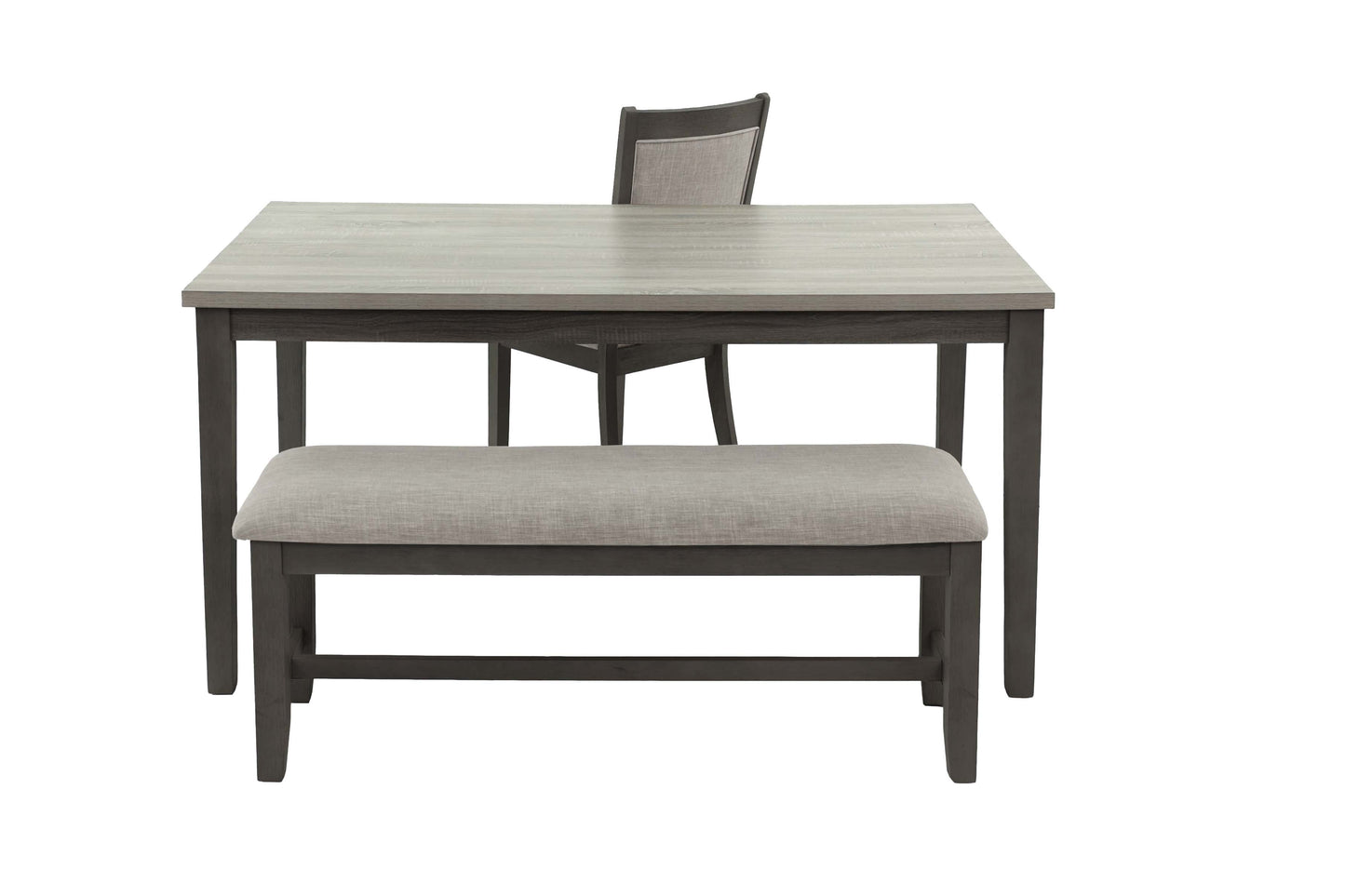 Gray 6 PC dining set