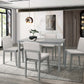 Gray Dining Set 5pc