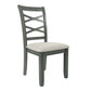 Gray 6 PC dining set