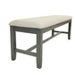 Gray 6 PC dining set