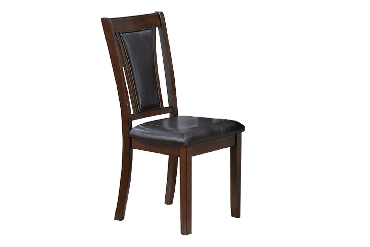 Walnut/Black 6 PC dining set