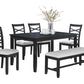 6 PC dining set