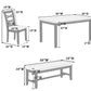 6 PC dining set
