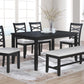 6 PC dining set