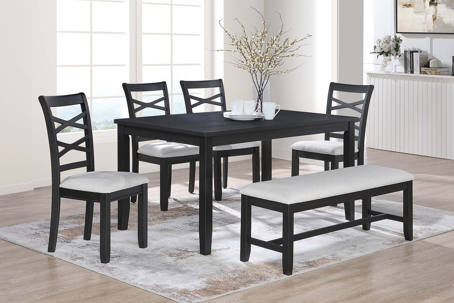 6 PC dining set