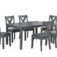 Gray 6 PC dining set