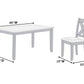 Gray 6 PC dining set