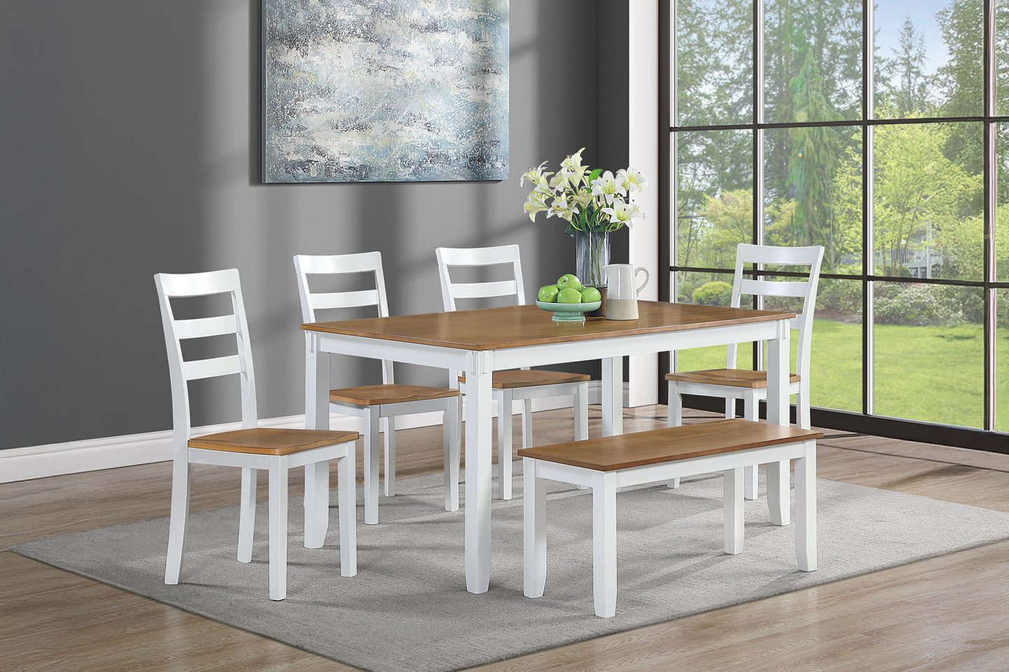 6 PC dining set