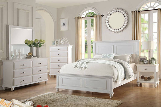 White Bedframe, Dresser, Chest, Nightstand options