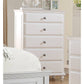 White Bedframe, Dresser, Chest, Nightstand options