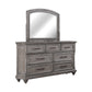 Gray Bedframe, Dresser, Chest, Nightstand options