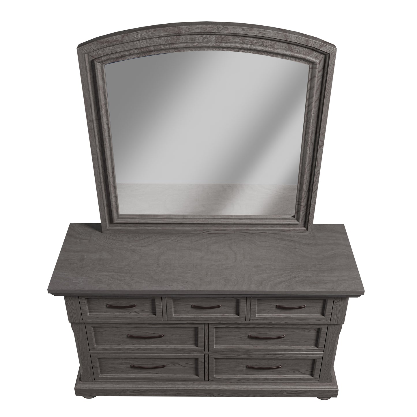 Gray Bedframe, Dresser, Chest, Nightstand options