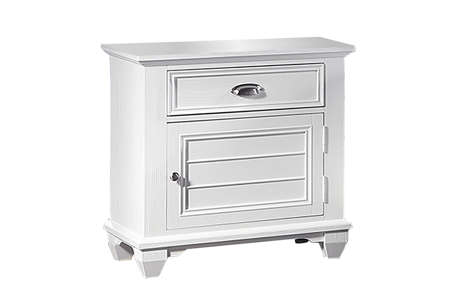 White Bedframe, Dresser, Chest, Nightstand options