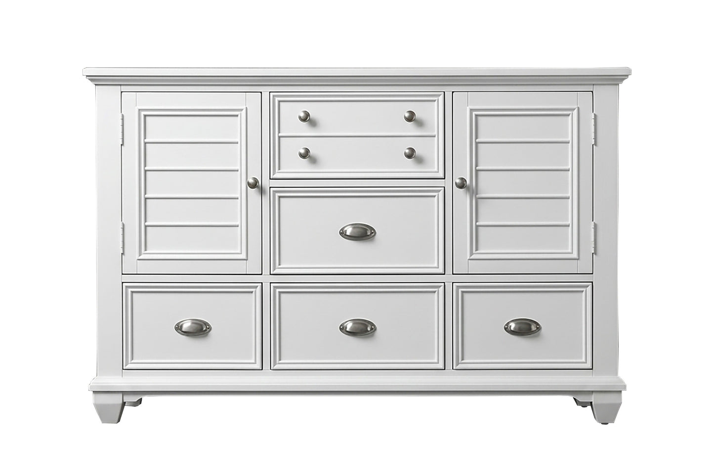 White Bedframe, Dresser, Chest, Nightstand options