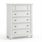 White Bedframe, Dresser, Chest, Nightstand options