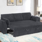 Corduroy Covertible Sofa
