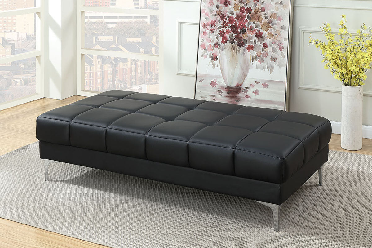 Modern Faux Leather Sectional