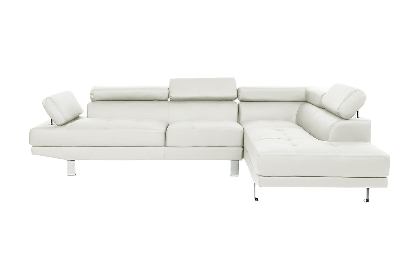 Faux Leather Sectional