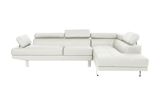 Faux Leather Sectional