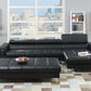 Modern Faux Leather Sectional