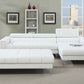 Modern Faux Leather Sectional