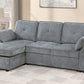 Chenille Covertible Sectional
