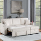 Corduroy Covertible Sectional
