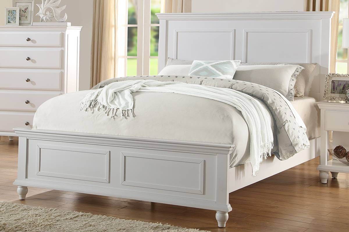White Bedframe, Dresser, Chest, Nightstand options
