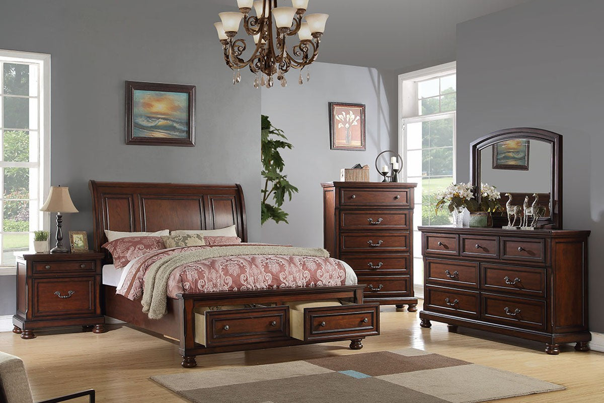 Cherry Bedframe, Dresser, Chest, Nightstand options