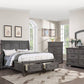 Gray Bedframe, Dresser, Chest, Nightstand options
