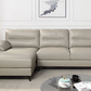 Taupe Mid-Century Modern Sectional