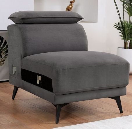 Contemporary Dark Gray Secitonal