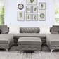 Modern Tufted Sectional