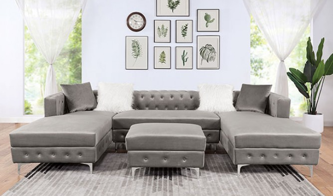 Modern Tufted Sectional