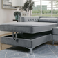 Chic Tufted Modern Sectional