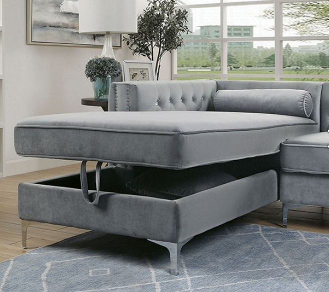 Chic Tufted Modern Sectional