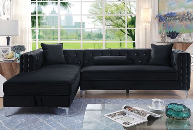 Chic Tufted Modern Sectional