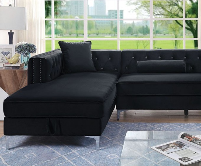 Chic Tufted Modern Sectional