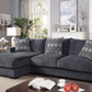 Gray Chenille Sectional