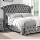 Glam Velvet Tufted Bedframe