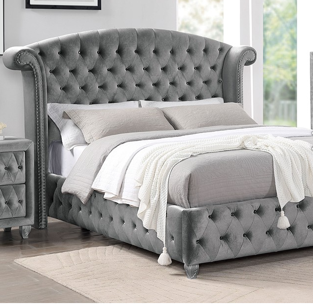 Glam Velvet Tufted Bedframe