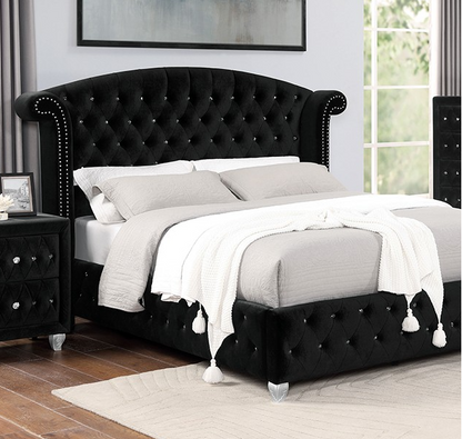 Glam Velvet Tufted Bedframe