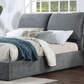 Gray Contemporary Platorm Bedframe