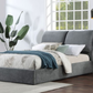 Gray Contemporary Platorm Bedframe