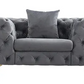 Modern Velvet Sofa Loveseat Chair